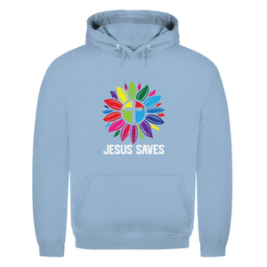 Herren Hoodie jesus saves