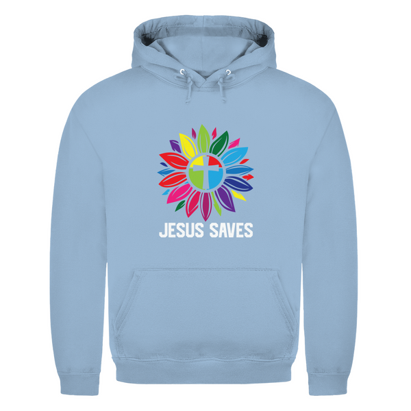 Herren Hoodie jesus saves