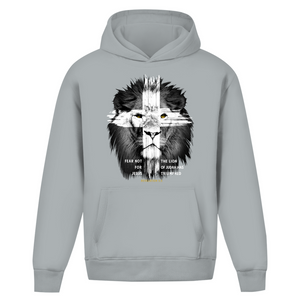Oversize Hoodie Ohne Kordel fear not for jesus revelation 5:5