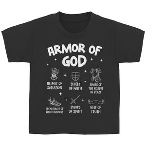 Kinder T-Shirt armor of god
