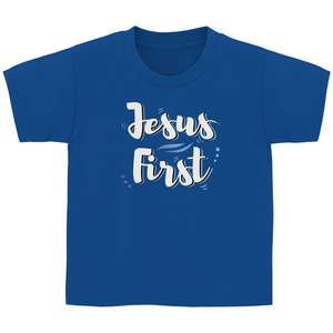 Kinder T-Shirt jesus first