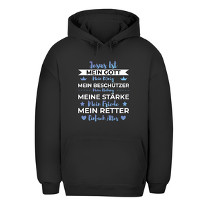 Unisex Oversize Hoodie jesus ist mein gott