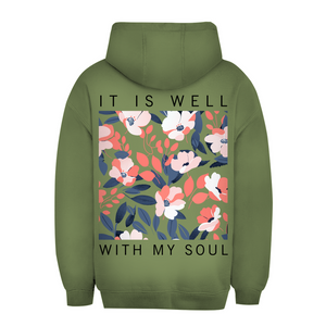 Unisex Oversize Hoodie it is well with my soul