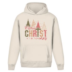 Oversize Hoodie Ohne Kordel merry christmas