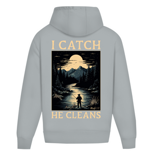 Oversize Hoodie Ohne Kordel i catch he cleans mark 1:17