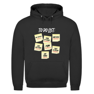 Herren Hoodie to do list