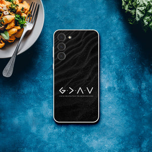 god is greater than the highs and lows Samsung-Hülle