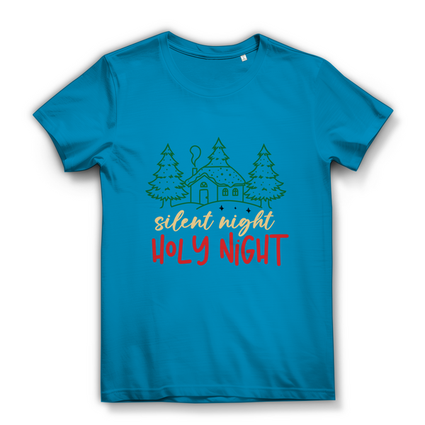 Damen Bio T-Shirt silent night holy night