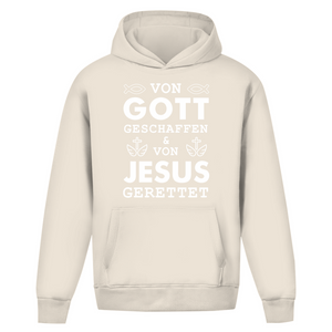 Oversize Hoodie Ohne Kordel von gott geschaffen