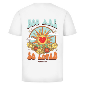Herren T-Shirt you are so loved john 3:16
