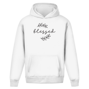 Oversize Hoodie Ohne Kordel blessed