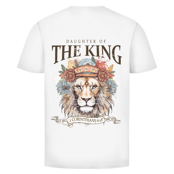 Herren T-Shirt daughter of the king 2 corinthians 6:18