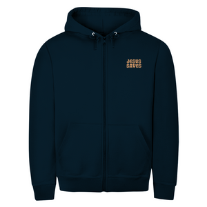 Zipper Hoodie jesus saves john 3:16-17