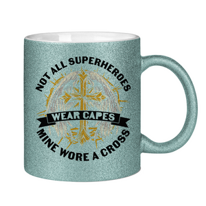 Glitzertasse not all superheroes wear capes