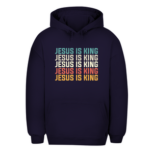 Unisex Oversize Hoodie jesus is king vintage