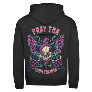 Zipper Hoodie pray for your enemies matthew 5:44