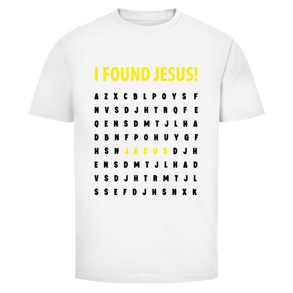 Herren T-Shirt i found jesus