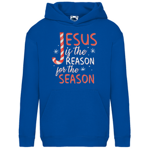Kinder Hoodie jesus is the reason for the season