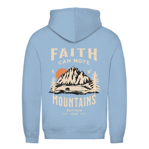 Damen Hoodie faith can move mountains matthew 17:20