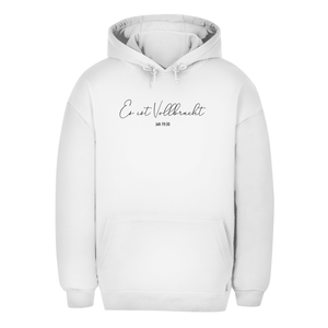 Unisex Oversize Hoodie es ist vollbracht joh 19:30