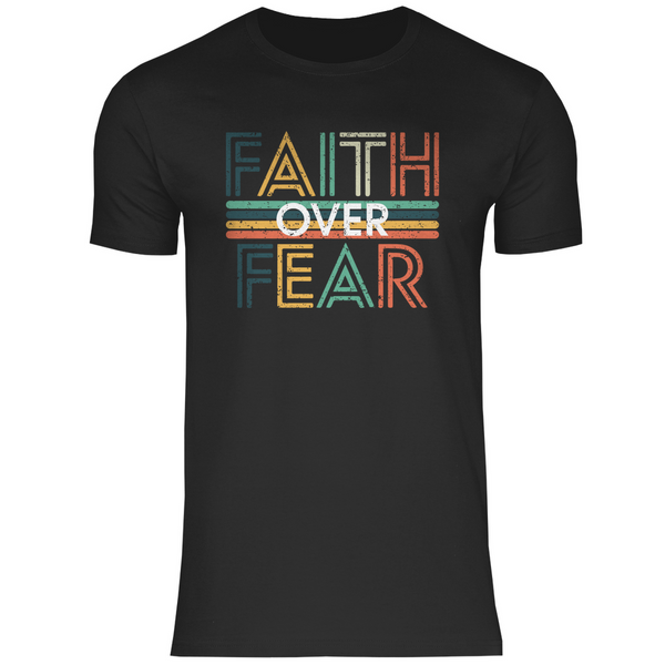 Herren T-Shirt faith over fear