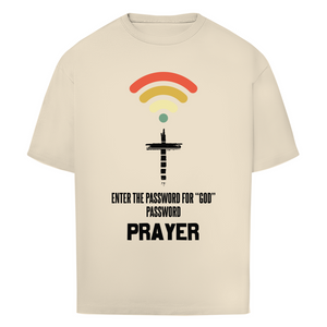 Oversize T-Shirt enter the password for god