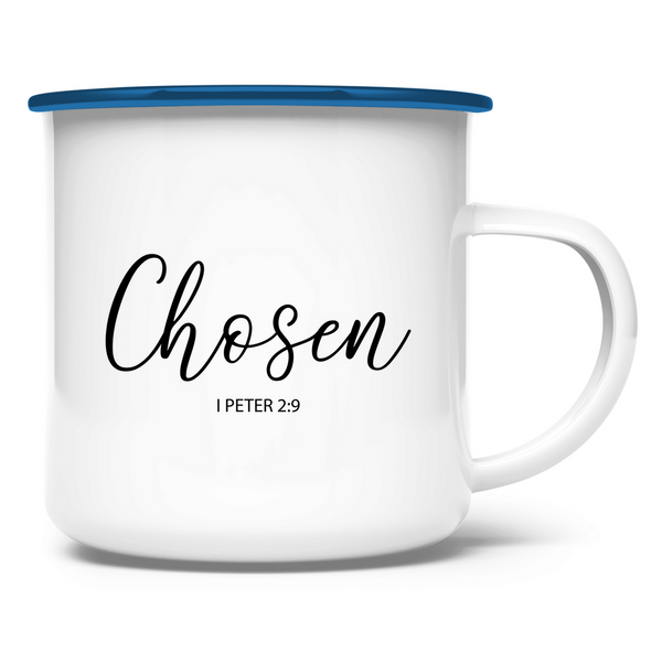 Emaille Tasse chosen 1 peter 2:9