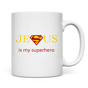 Tasse jesus is my superhero