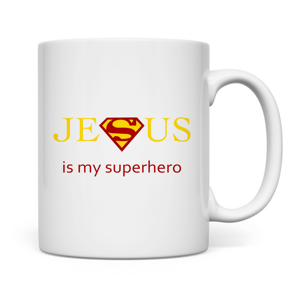 Tasse jesus is my superhero