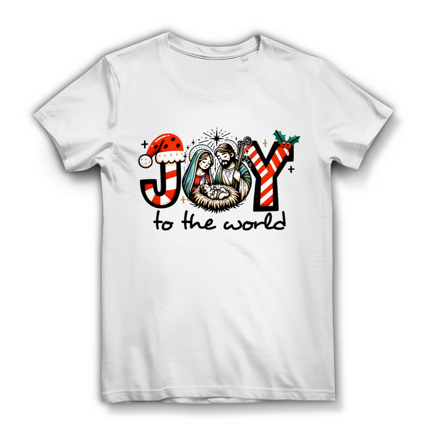 Damen Bio T-Shirt joy to the world