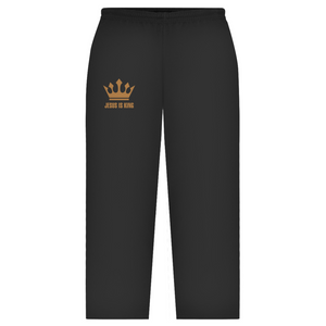 Oversize Sweatpants jesus is king krone