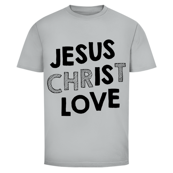 Herren T-Shirt jesus christ love