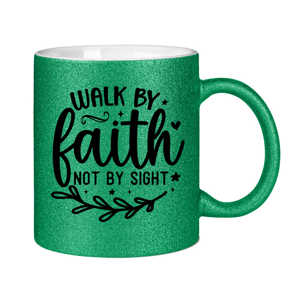 Glitzertasse walk by faith