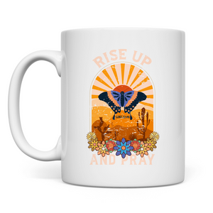 Tasse rise up and pray