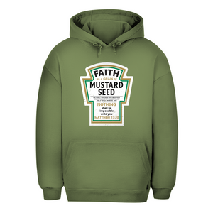 Unisex Oversize Hoodie nothing shall be impossible matthew 17:20