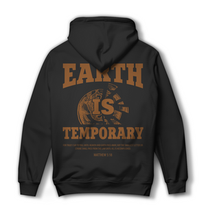 Damen Hoodie earth ist temporary matthew 5:18