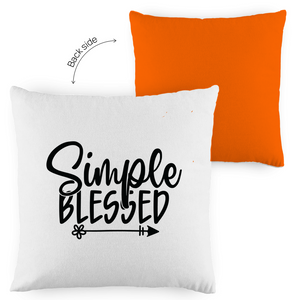 Kopfkissen zweifarbig simple blessed