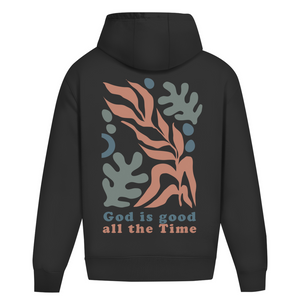 Oversize Hoodie Ohne Kordel god is good all the time