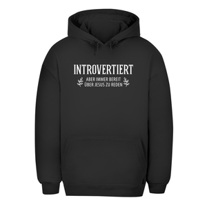 Unisex Oversize Hoodie introvertiert