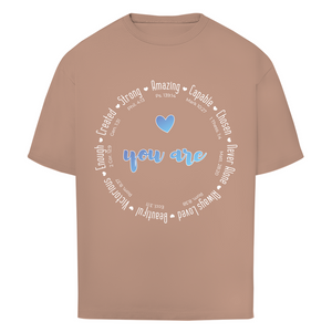 Oversize T-Shirt you are strong amazing