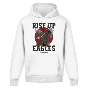 Oversize Hoodie Ohne Kordel rise up like eagles isaiah 40:31