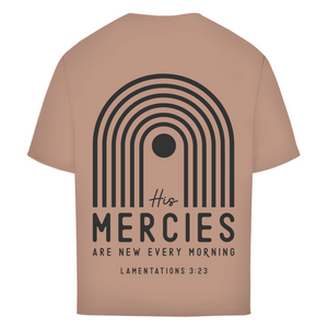 Oversize T-Shirt his marcies lamentations 3:23