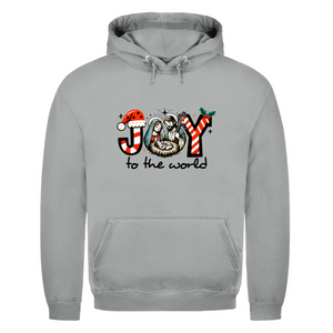 Herren Hoodie joy to the world