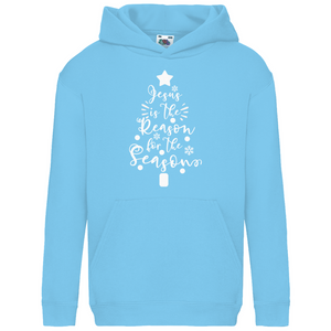 Kinder Hoodie jesus is the reason tannenbaum