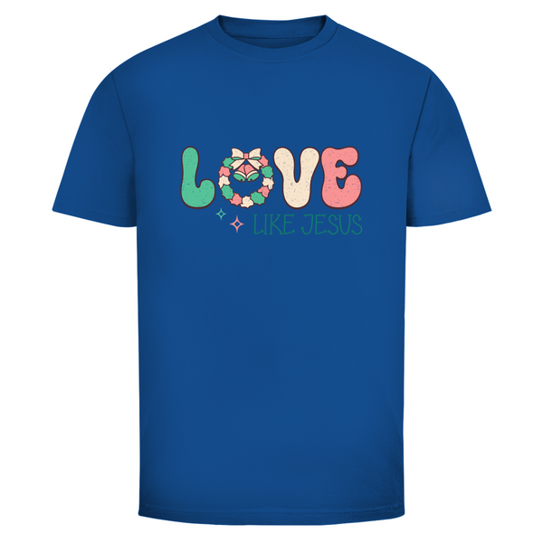 Herren T-Shirt love like jesus