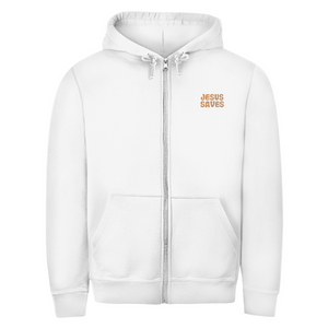Zipper Hoodie jesus saves john 3:16-17