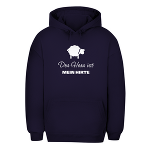 Unisex Oversize Hoodie der herr ist mein hirte