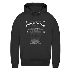 Damen Hoodie armor of god ephesians 6
