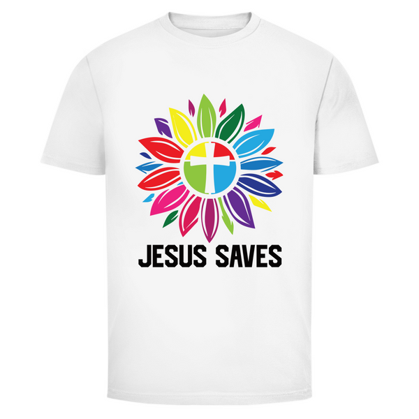 Herren T-Shirt jesus saves