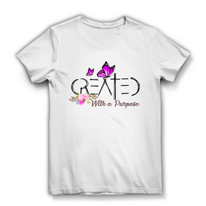 Damen Premium Bio T-Shirt created with a purpose